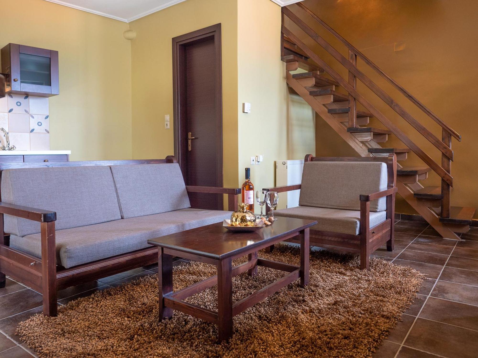 Ferienwohnung Erasmion Áno Dholianá Zimmer foto